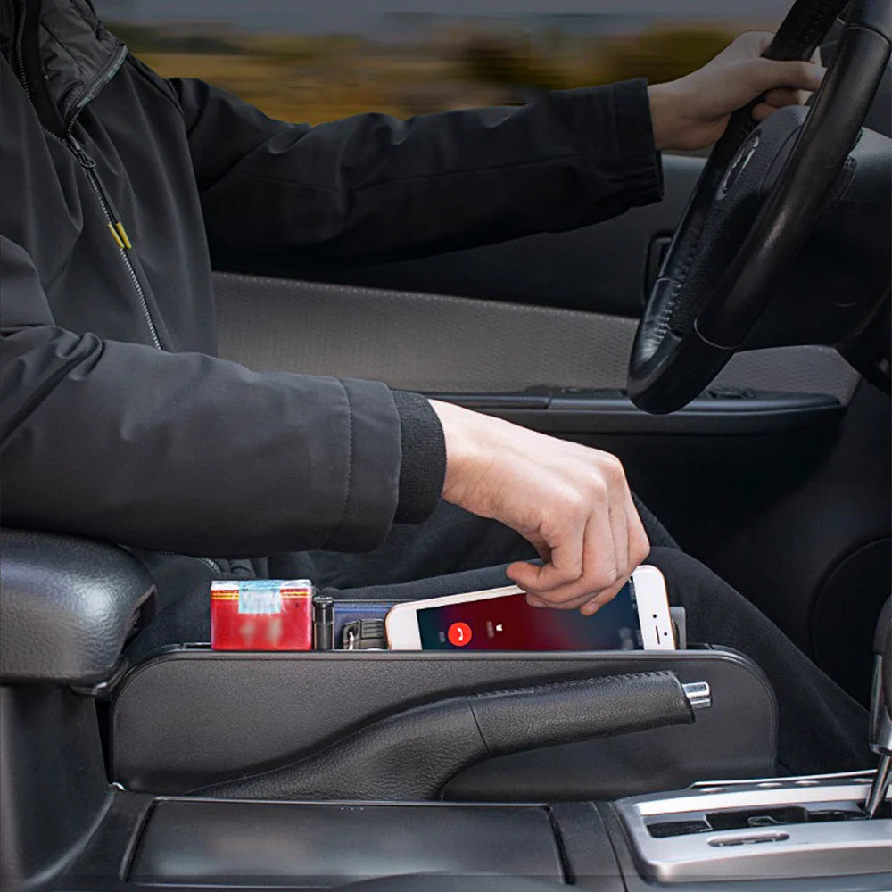 Sandsberg | 2 In 1 Auto Lenkrad Tisch mit Sitzspalt Organizer