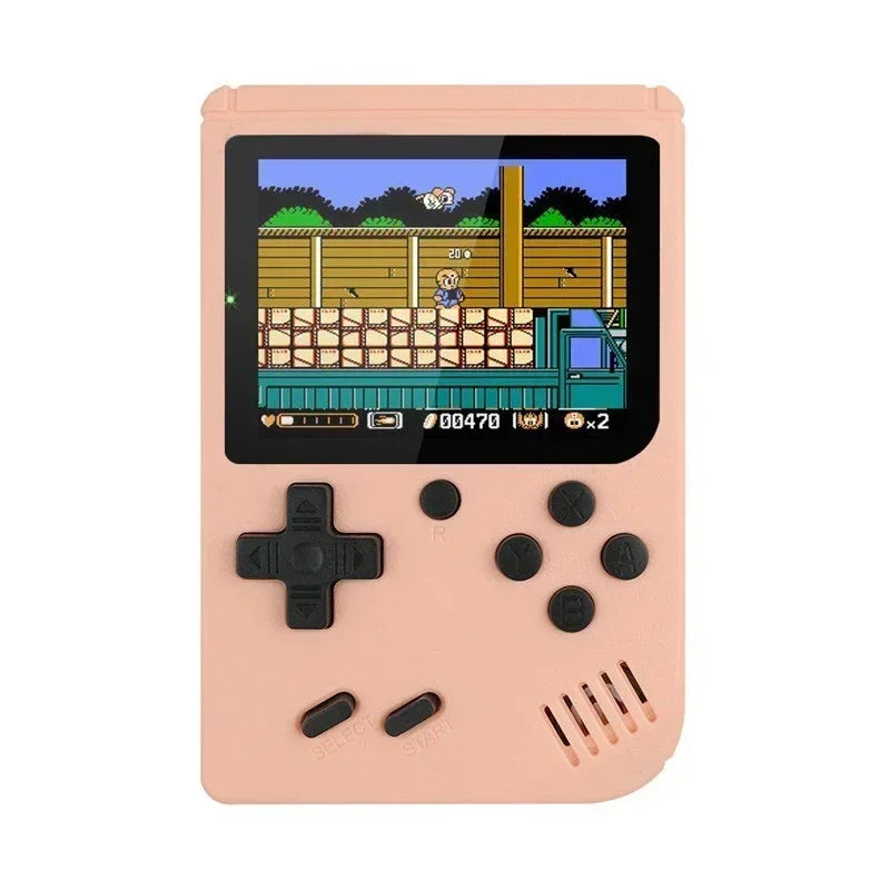 Mini Retro Handheld-Videospielkonsole - 3,0-Zoll-LCD, 500 integrierte 8-Bit-Spiele, perfektes Weihnachtsgeschenk für Kinder