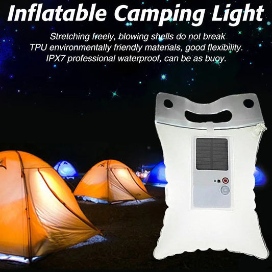 Sandsberg | Solarlampe in Transparenter Tasche – Energiesparende LED Lampe für Garten und Außenbereich