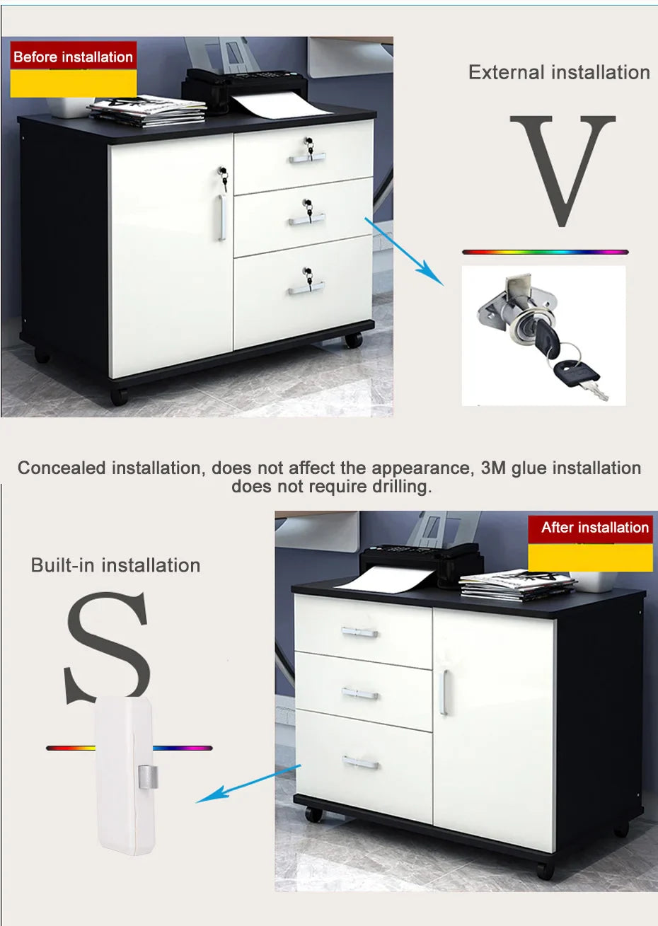 Sandsberg | Smarte versteckte Schrankverriegelung