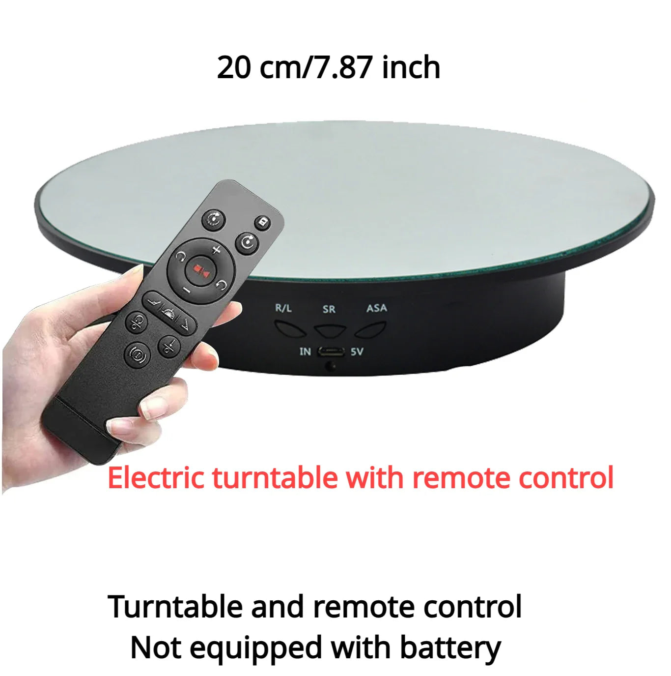 Drehteller, elektrischer, um 360 Grad drehbarer Displayständer