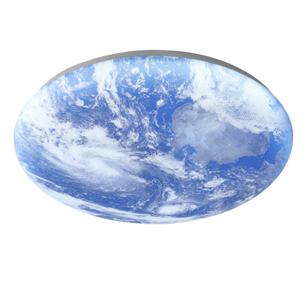 Sandsberg | Moderne von Mond inspirierte LED-Deckenleuchte – Sanfte Ambient-Deckenmontage