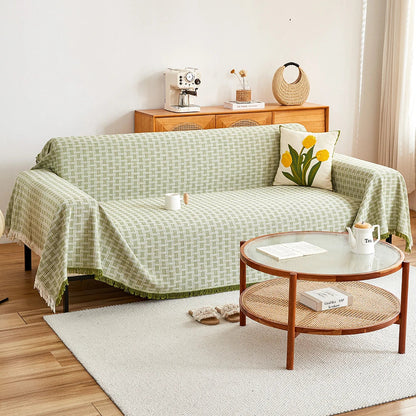 Sandsberg | DualComfort Wendbare Sofabezug – Stylischer, Waschbarer Couchschutz für 3–4-Sitzer Sofas