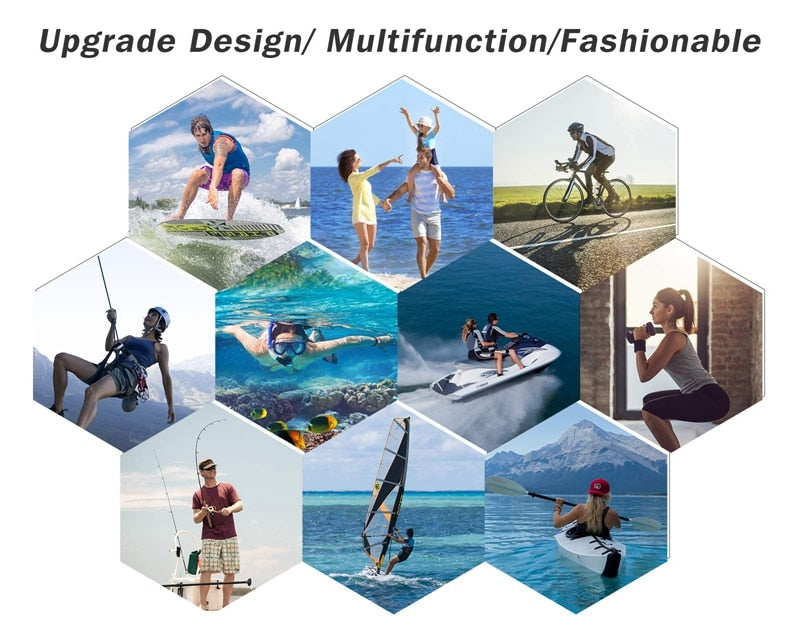 Slip On Upstream Schuhe Herren Schnell Trocknend Aqua Atmungsaktiv Wandern Waten Sneaker Strand Surfen Schwimmen Wasser Saguaro Barfuß