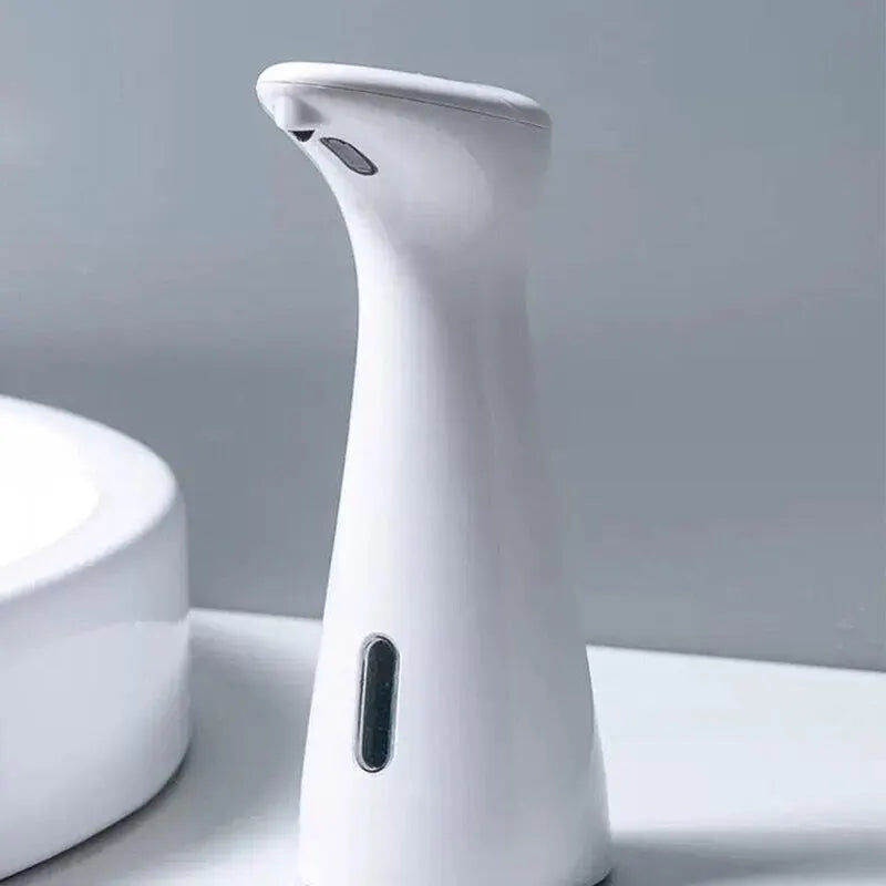 SmartSense Automatischer Seifenspender – Schlankes Weißes Berührungsloses Design, Wasserdicht & Langlebig