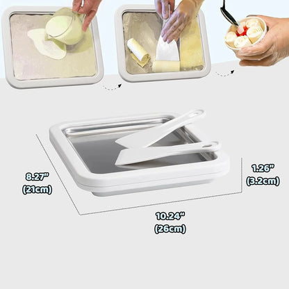 Sandsberg | Mini Eisrollen Platte für Zuhause