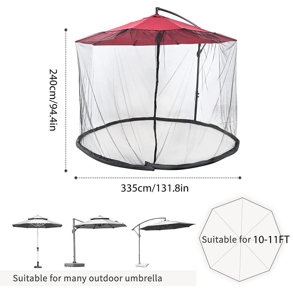 Regenschirm Mückennetz Mesh