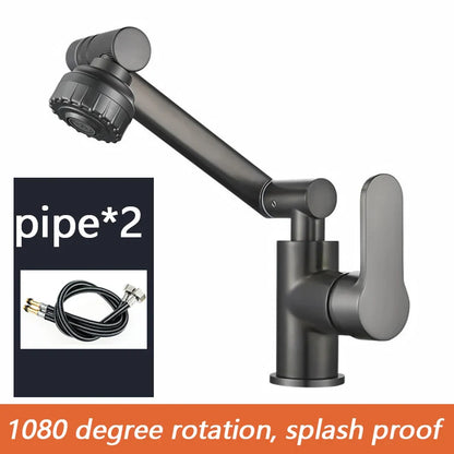 Sandsberg | Warm- und Kaltwasser-Badezimmerwaschtischarmatur