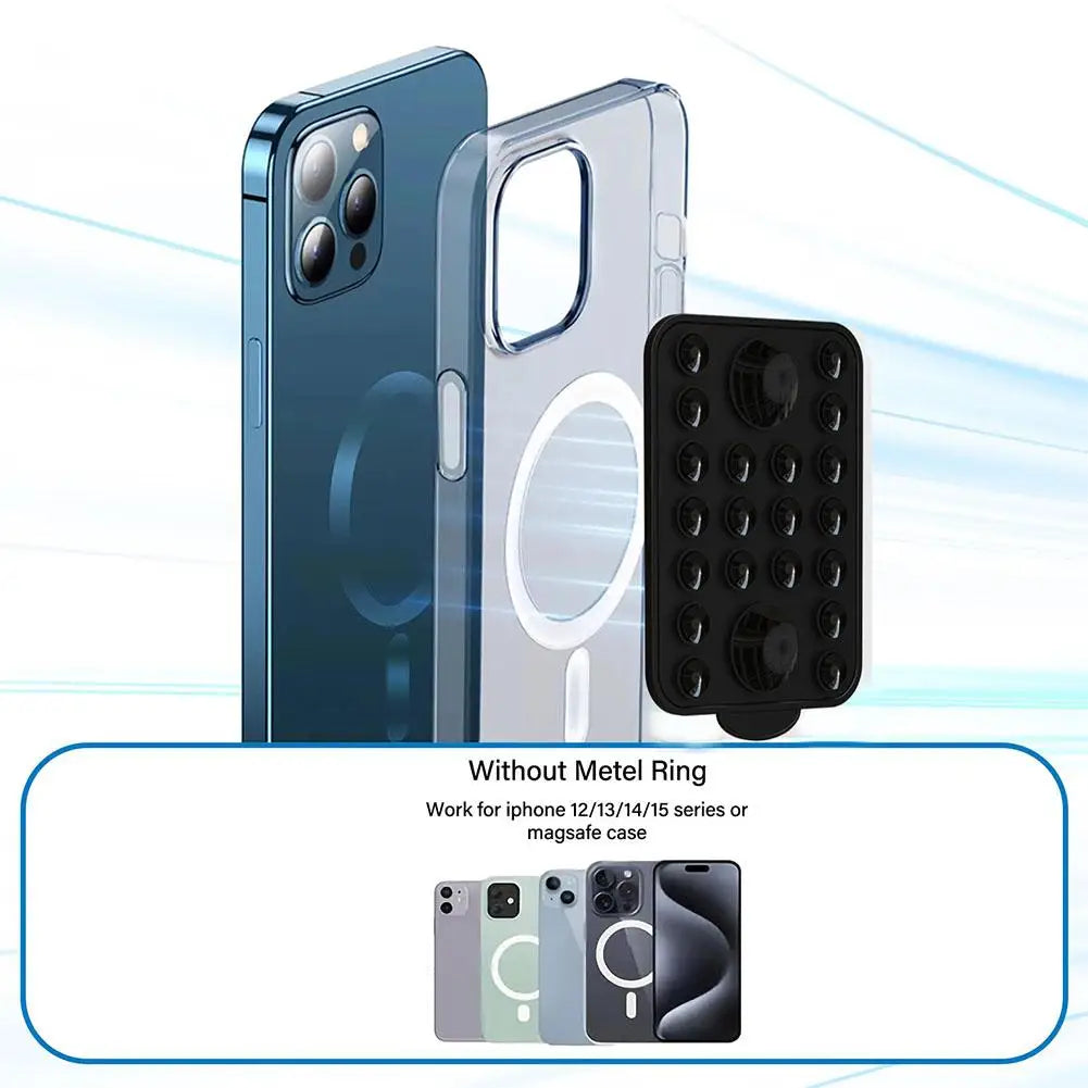 Sandsberg | Anti-Rutsch Magsafe-Handyhalter mit Saugnapf