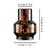 Leicht Luxus Leopard Glasvase - Sandsberg Home Accents