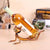 Tooarts Weinregal Flaschenhalter Schrank Stand Regal Organizer Aufbewahrung retro Figuren Miniaturen Statuen Skulpturen Wohnkultur