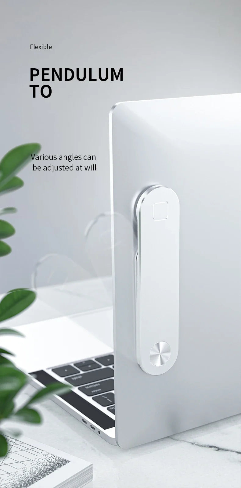 Sandsberg | Magnetischer Laptop Telefonhalter