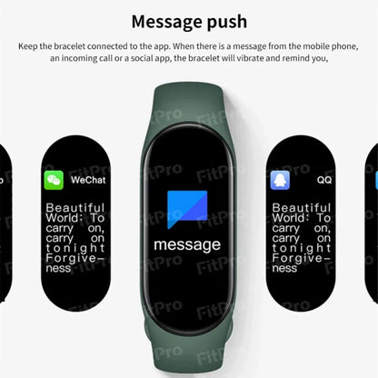 M7 Smart Watch Männer Frauen Smartband Herzfrequenz Smartwatch Fitness Tracker Blutdruck Sport Smart Bracelet für xiaomi iPhone