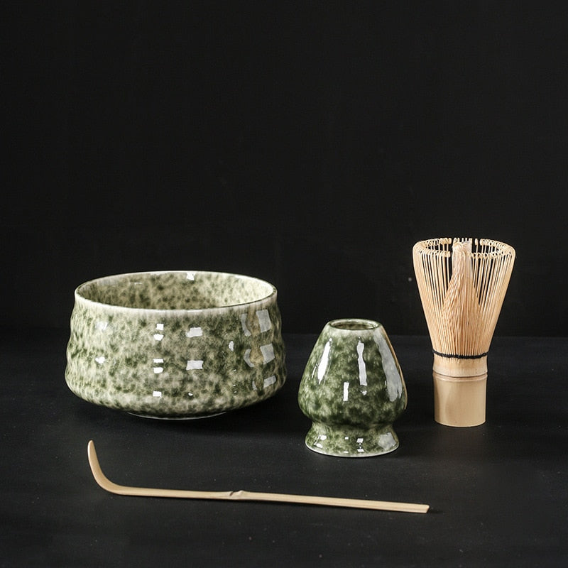 Japanischer Matcha, geeignet zum Bürsten einer Schüssel Tee, Schneebesen, Keramik-Ei-Schläger, Matcha für japanische Teezeremonie, Tee-Set manuell