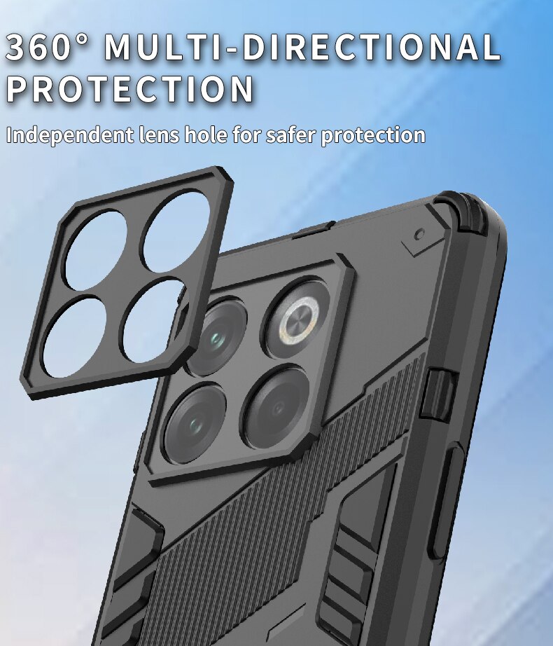 ShockProof Armor OnePlus Hülle mit Ständer