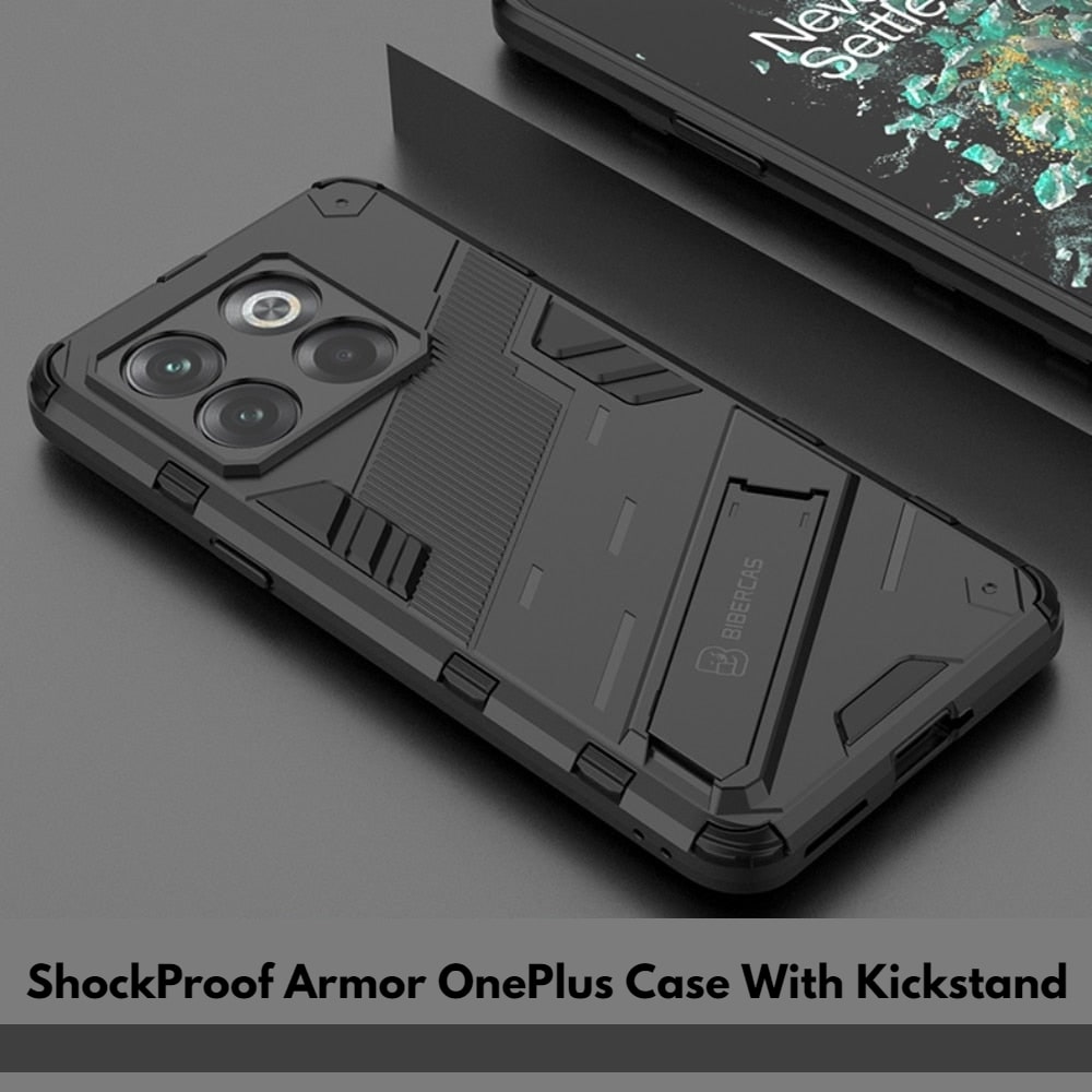ShockProof Armor OnePlus Hülle mit Ständer