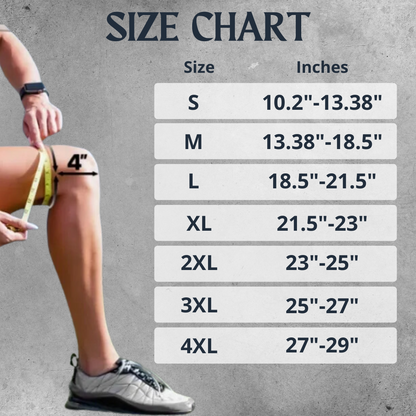 Sandsberg | Plus Size Verstellbare Kniebandage