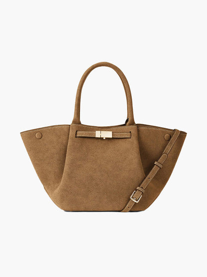 Sandsberg | Hedwig | Moderne Damen Wildleder Handtasche – Elegant, Vielseitig & Zeitlos