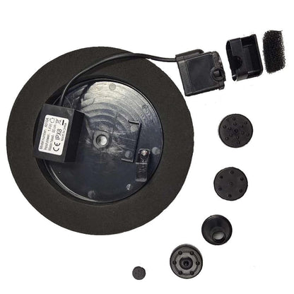 Zonnefontein voor zwembad-, vijver- en tuindecoratie