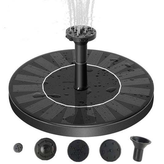 Zonnefontein voor zwembad-, vijver- en tuindecoratie