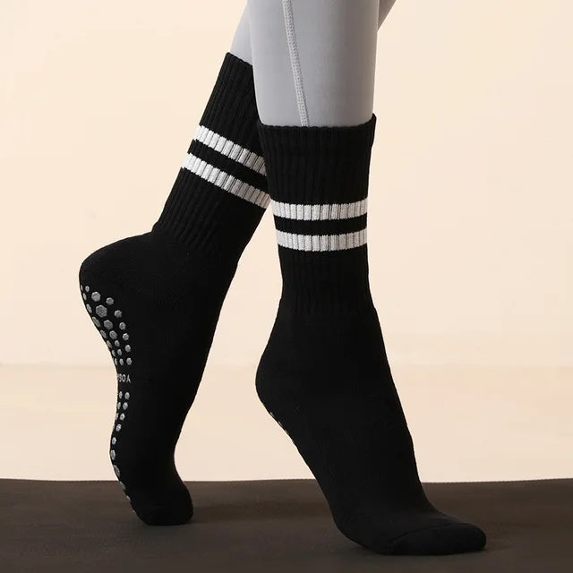 ROOS | Sport Socken für Fitness | Anti-Rutsch Socken | Pilates Socken von hoher Qualität