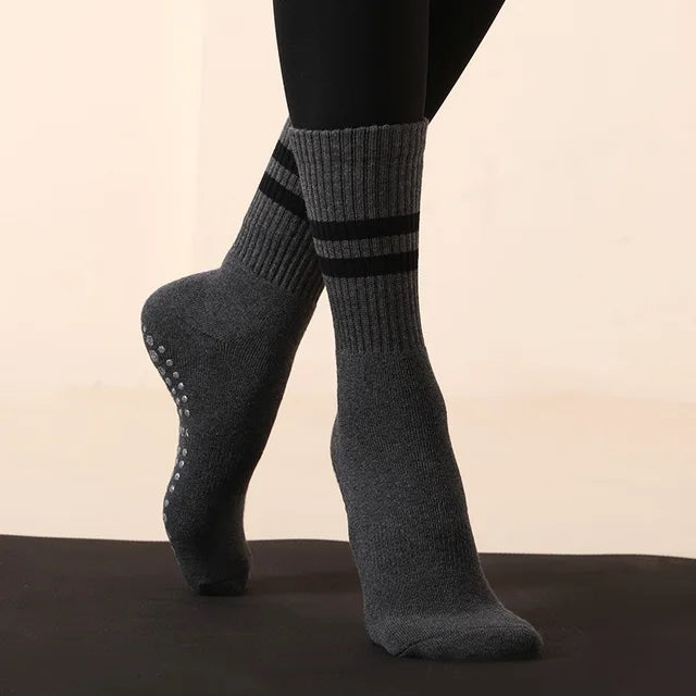 ROOS | Sport Socken für Fitness | Anti-Rutsch Socken | Pilates Socken von hoher Qualität