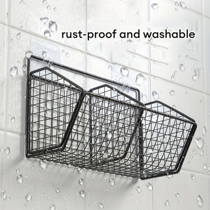 Sandsberg | StorGrid – Moderner Wandmontierter Drahtaufbewahrungskorb für Küchenorganisation