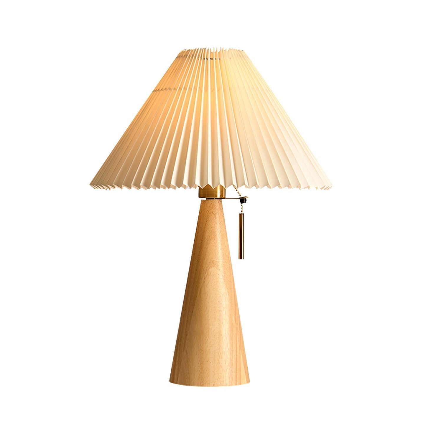 Sandsberg | AntiqueRadiance – Elegante Holz- und Metalltischlampe