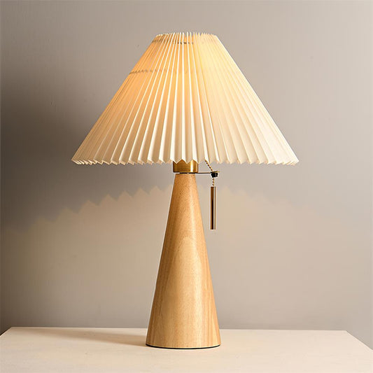 Sandsberg | AntiqueRadiance – Elegante Holz- und Metalltischlampe