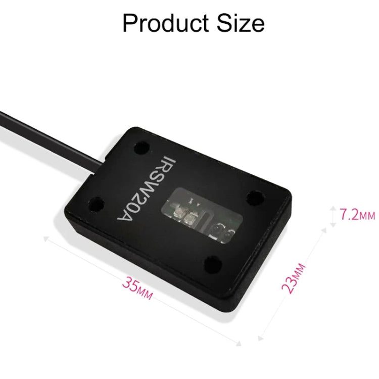 Sandsberg | Pcsensor IRSW20A USB-Schalter Programmierbare Tastatur Maus Automatischer Scanner Näherungssensor