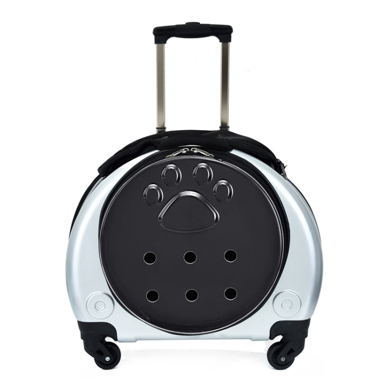 Sandsberg | Haustier Trolley Case Got Out Tragbare Haustiertasche (Silber)