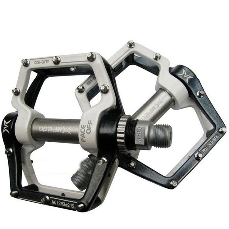 Sandsberg | MPEDA Mountainbike Lagerpedal ultraleicht Aluminiumlegierung rutschfestes Lagerpedal, Größe: 930(Weiß Schwarz)