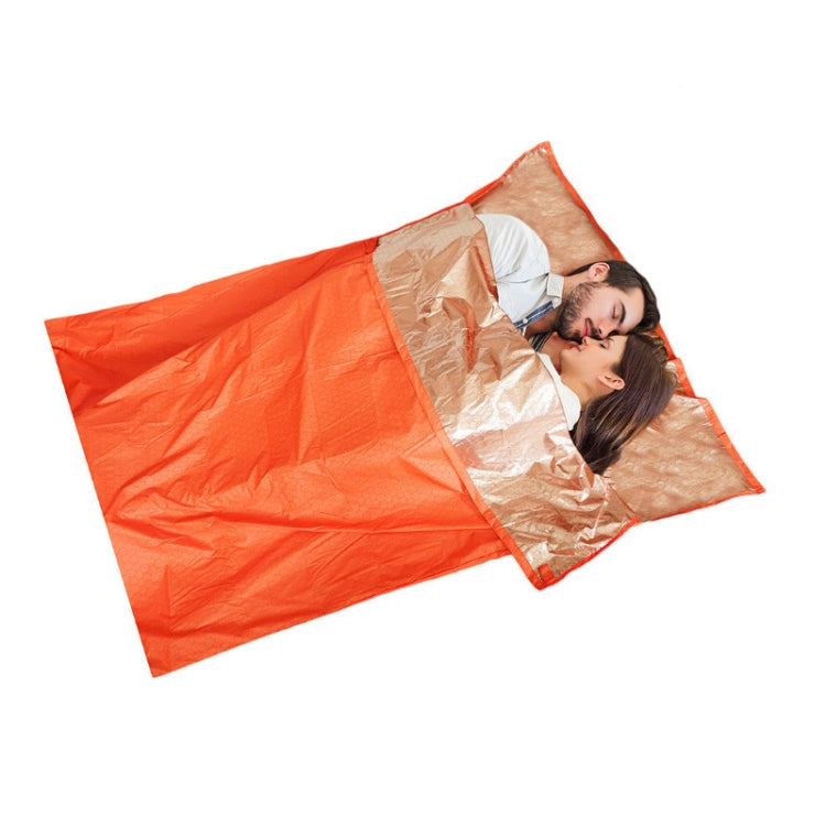 Sandsberg | Outdoor Wandern Camping Wärme-reflektierende thermische Isolierung Schlafsack Notfalldecke Doppelumschlag 200cmx 145cm