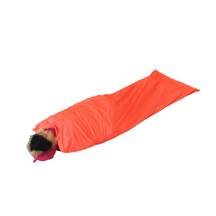 Sandsberg | Outdoor Wandern Camping Wärme-reflektierende thermische Isolierung Schlafsack Notfalldecke Einzelumschlag 200 x 72cm (Silbergrau)