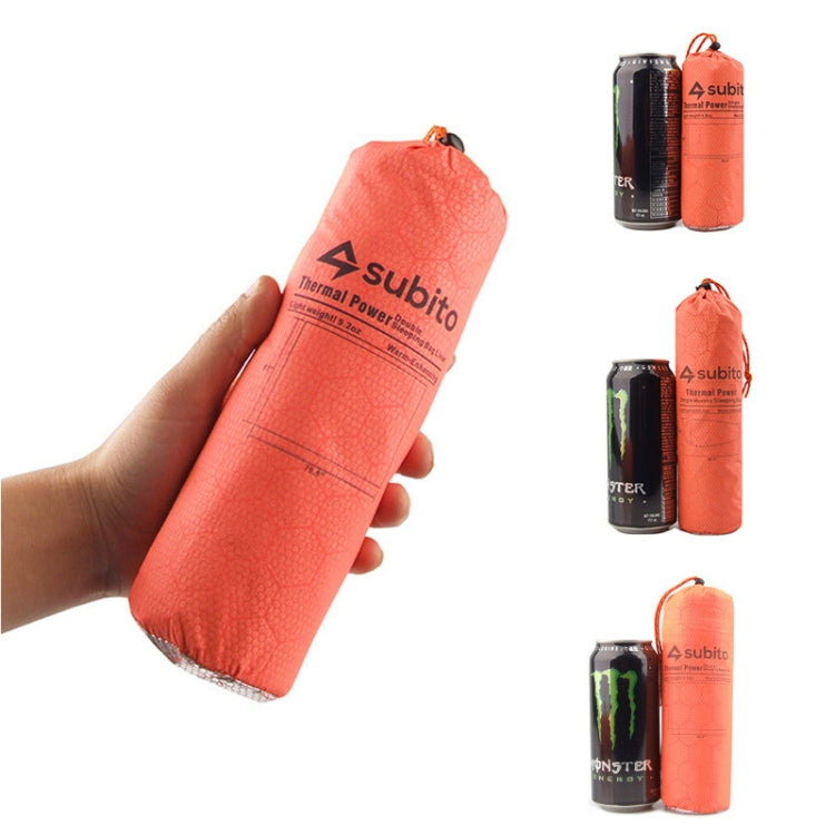 Sandsberg | Outdoor Wandern Camping Wärme-reflektierende thermische Isolierung Schlafsack Notfalldecke Einzelumschlag 200 x 72cm (Silbergrau)
