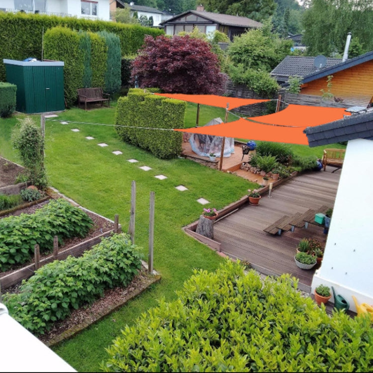 Sandsberg | Outdoor Garten Sonnensegel wasserdicht Anti-UV Markise, Größe: 2,5m x 3m (Schwarz)