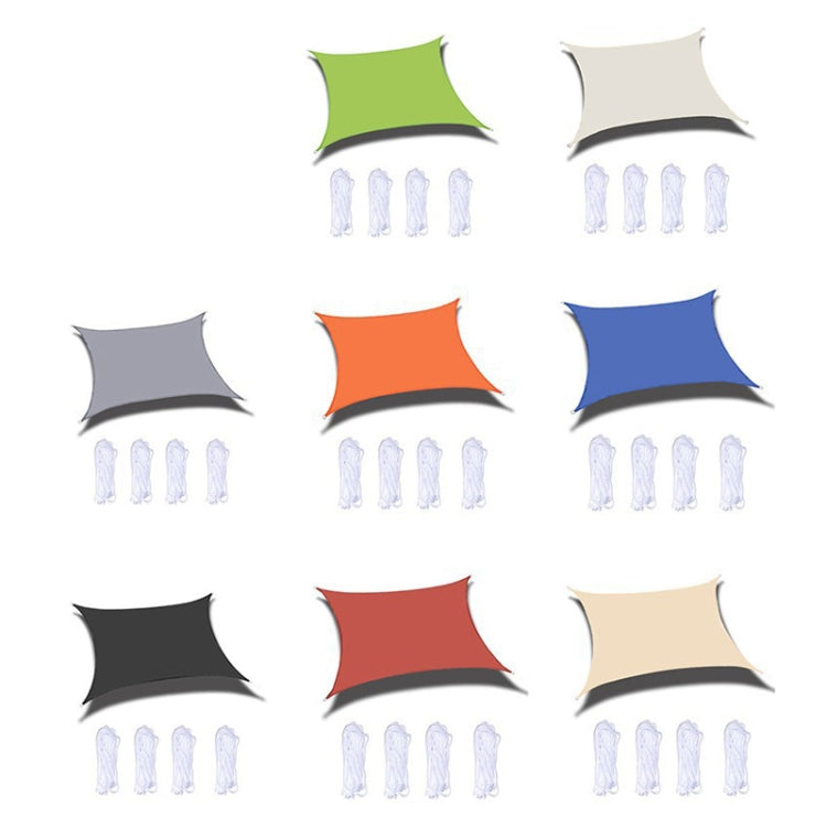 Sandsberg | Outdoor Garten Sonnensegel Wasserdicht Anti-UV Markise, Größe: 5m x 5m(Beige)