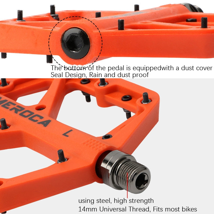 Sandsberg | MEROCA Mountainbike Nylon Pedal (Orange)
