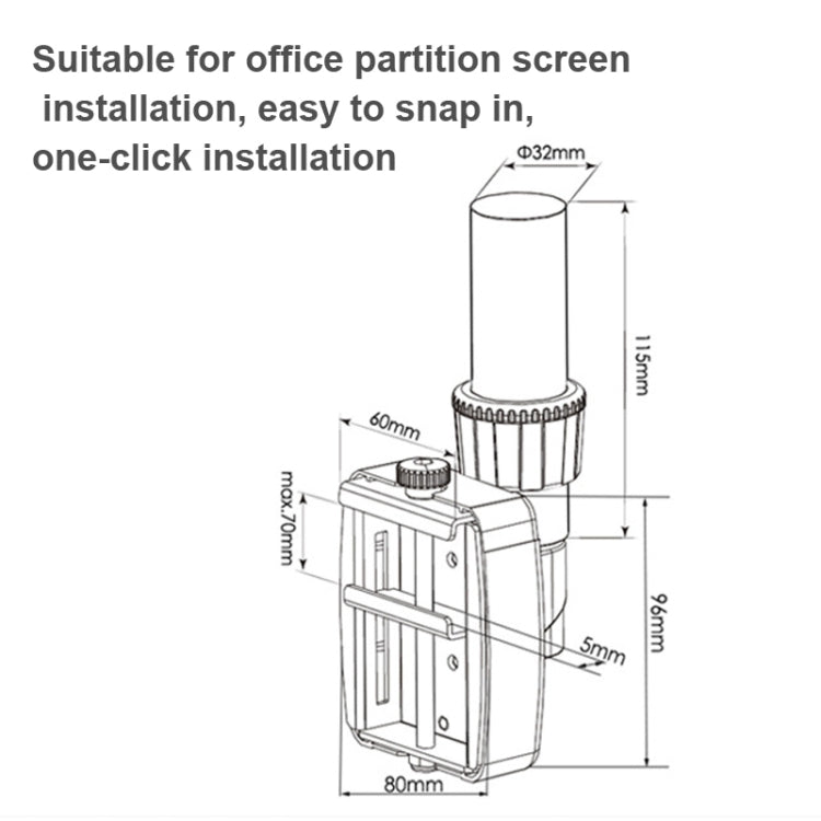 Sandsberg | Gibbon Mounts Lifting and Rotating Computer Monitor Bracket Slide Rail Bracket, Modell: FE110P