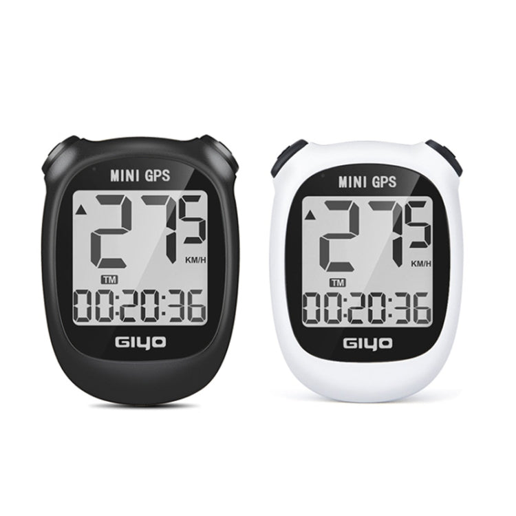 Sandsberg | GIYO M3 LCD Display Fahrrad GPS Fahrradcomputer Drahtlos Straßenfahrrad Stoppuhr Geschwindigkeitsmesser (Weiß)