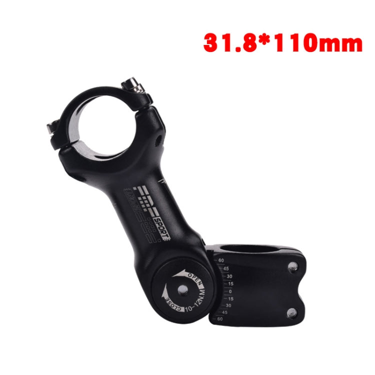 Sandsberg | FMFXTR Mountainbike verstellbarer Winkel Vorbau, Spezifikation: 31,8x110mm