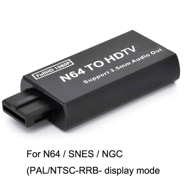 Sandsberg | Für Nintendo N64 / SNES / NGC / SFC Adapter N64 zu HDMI Konverter