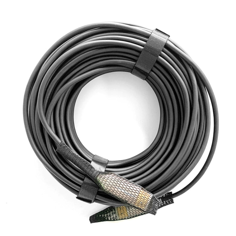 Sandsberg | 2.0 Version HDMI Glasfaseroptik Linie 4K Ultra High Clear Linie Monitor Verbindungskabel, Länge: 15m (Weiß)