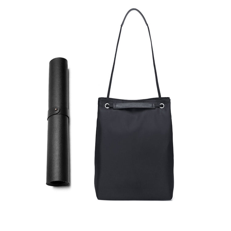 Sandsberg | Für Apple Macbook Schulter- / Hand- / Messenger-Computer Tasche, Größe: Klein (Schwarz + Schwarzes Mauspad)