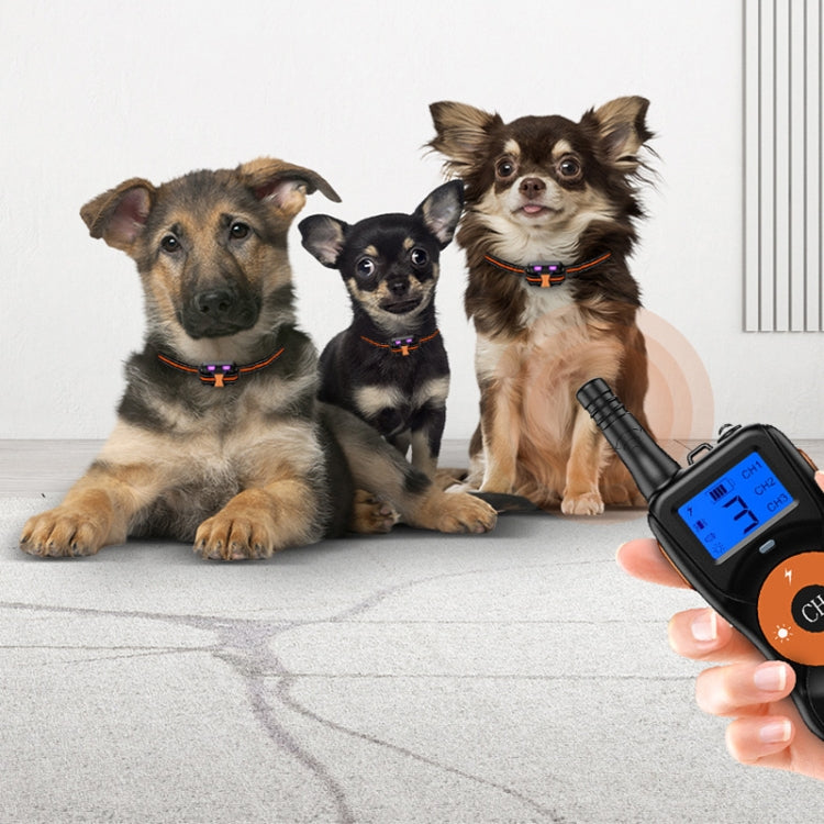 Sandsberg | Smart Electronic Remote Control Hundetrainingsgerät Wasserdicht Haustier Bellen Stopper, Größe: Für-Ein-Hund (Fluorescent Green)