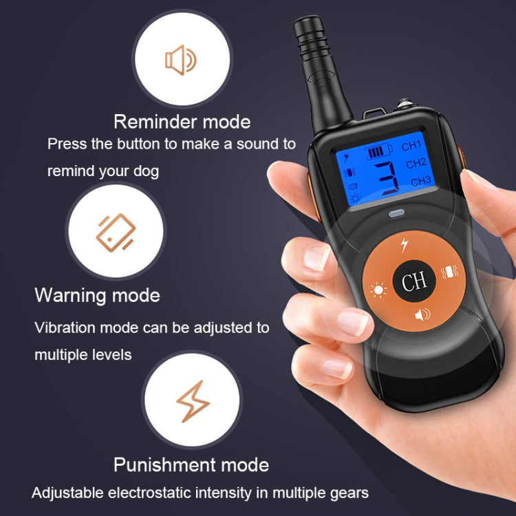 Sandsberg | Smart Electronic Remote Control Hundetraining Gerät Wasserdicht Haustiere Bellen Stopper, Größe: Für-Ein-Hund(Rot)
