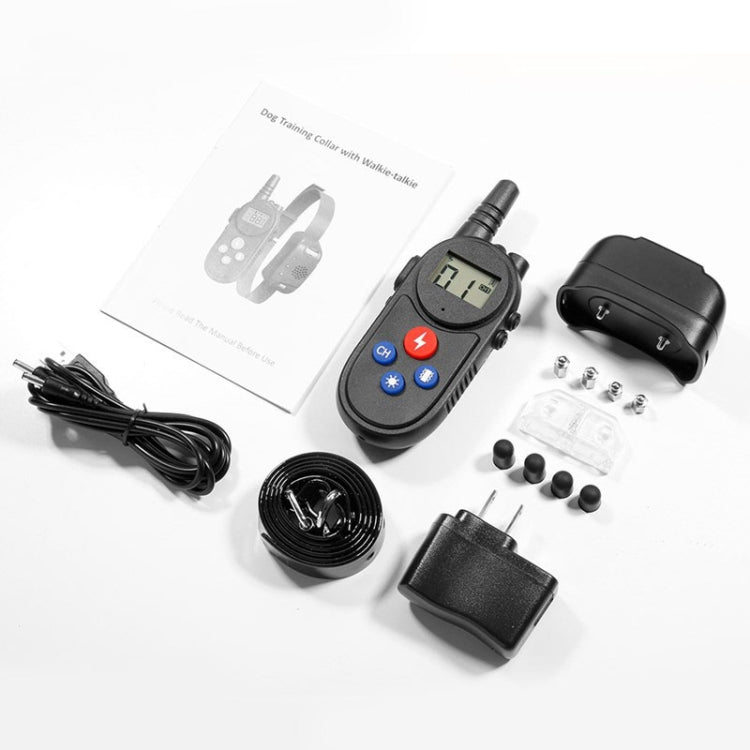 Sandsberg | 1000m Fernbedienung Intercom Hundetrainer Elektrischer Schock Vibration Stop Barker(Gelb)