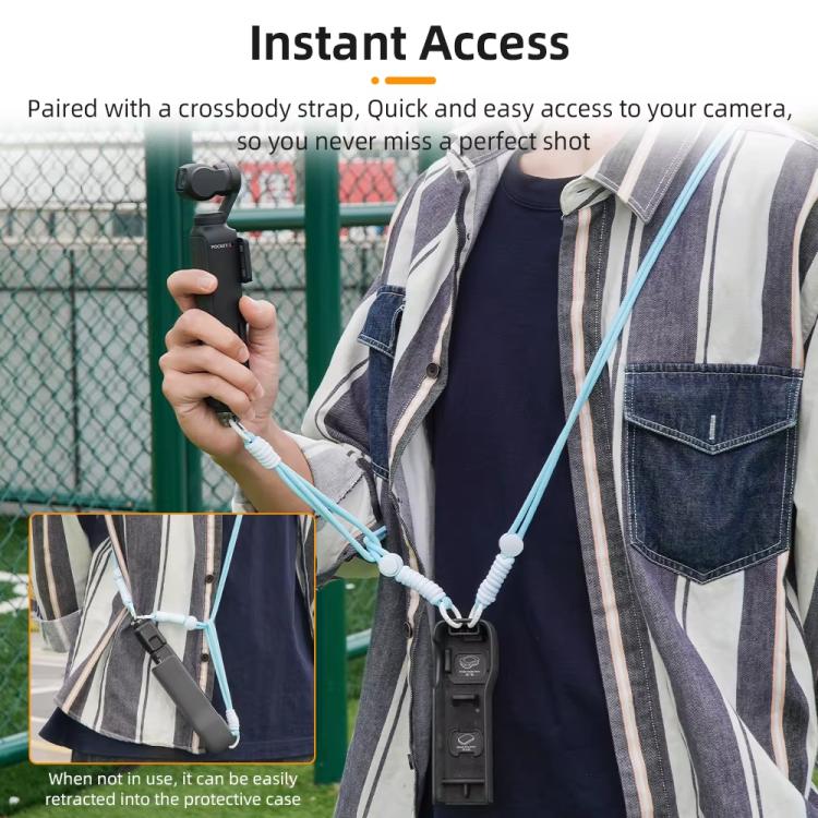 BRDRC Sports Camera Hand Lanyard With 1/4 inch Screw Loss Prevention Lanyard Wrist Strap Accessories(Black Rope Gray Knot)