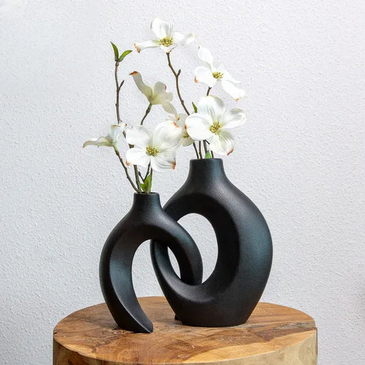 Geflochten Blumenvasen