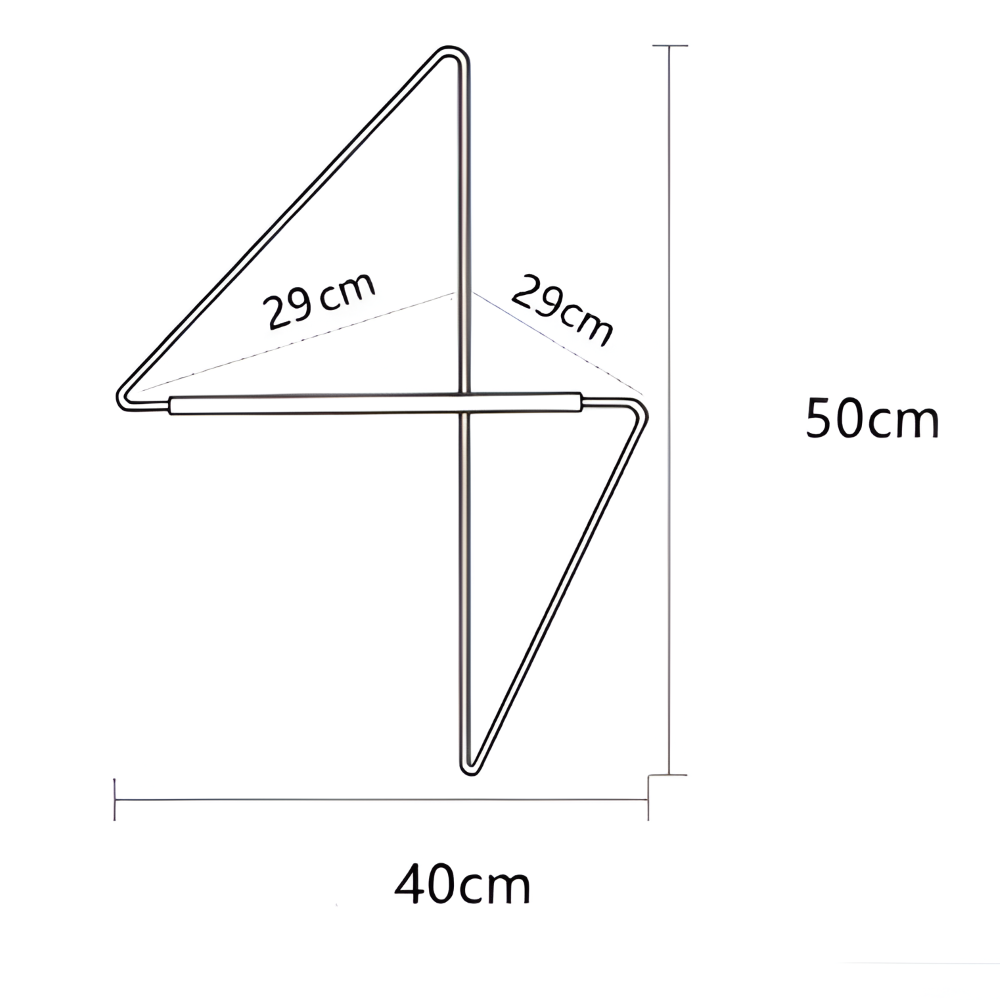 Sandsberg | Triad Kleiderständer – Geometrischer Multi-Zweck Metall Garderobenständer